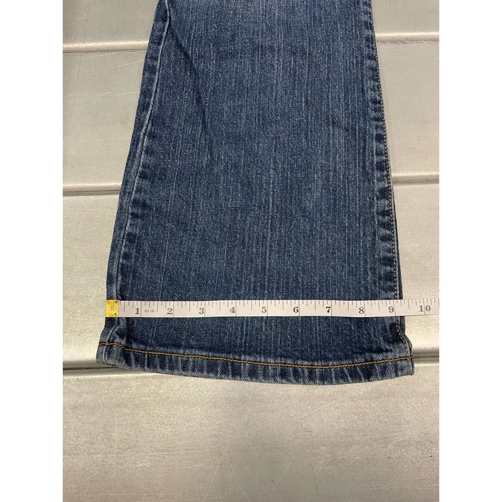 Levis‎ 515 Nouveau Bootcut Jeans Womens 34x32 Blue Medium/Dark Wash Denim